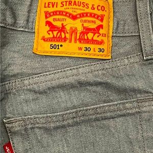 W30 x 30L Levi’s 501 Jeans